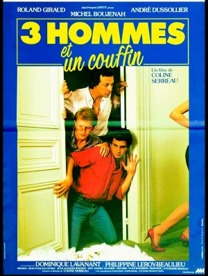 TROIS HOMMES ET UN COUFFIN