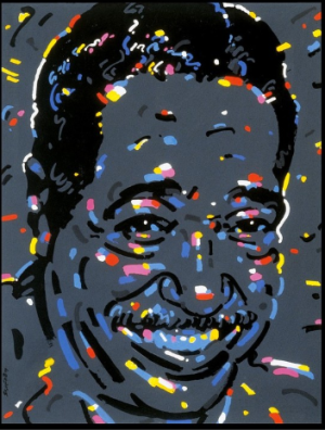 Affiche polonaise Duke Ellington – Jazz Greats par Waldemar Świerzy (format B1 68×98 cm) Polish poster Duke Ellington – Jazz Greats by Waldemar Świerzy (B1 68×98 cm)