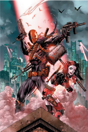 Deathstroke vs Harley Quinn