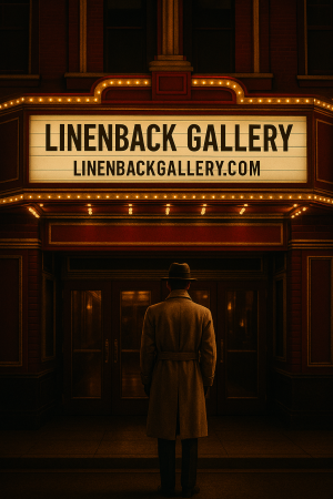 LINENBACKGALLERY devanture de cinéma, le samouraï