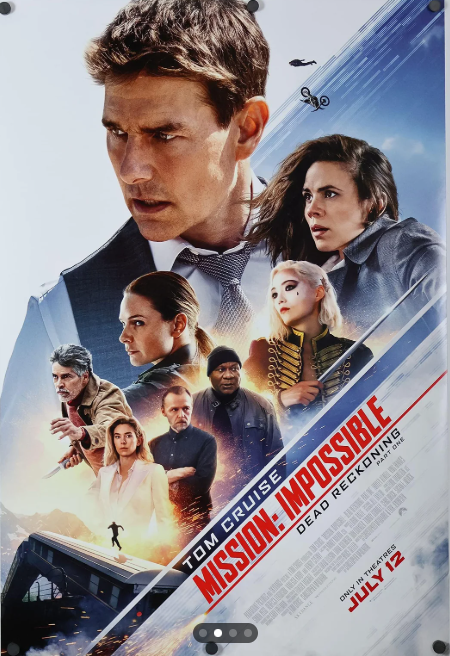 affiche de film mission iùôssible dead reconning