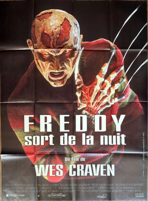 Affiche officielle du film Freddy : Sort de la nuit (1994), réalisé par Wes Craven.