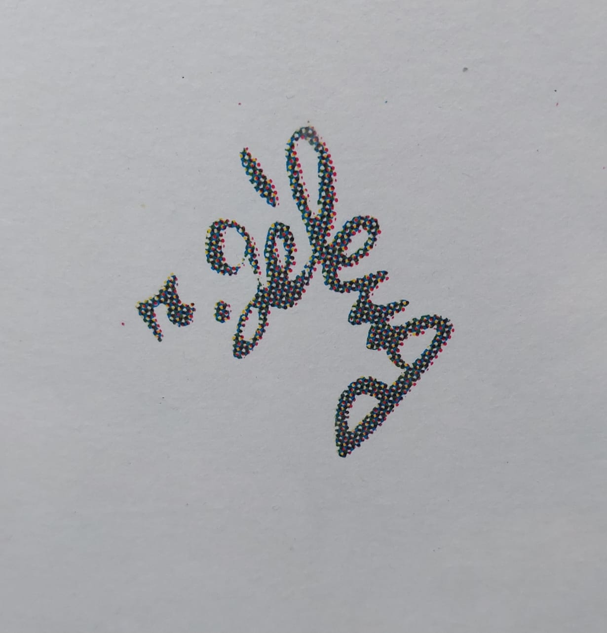 ARRET D'AUTOBUS / entoilée – Image 2