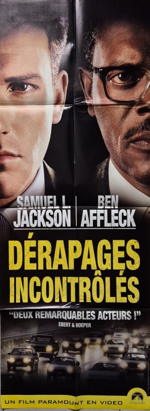 Affiche officielle du film Dérapages incontrôlés (2002) réalisé par Roger Michell avec Ben Affleck et Samuel L. Jackson.