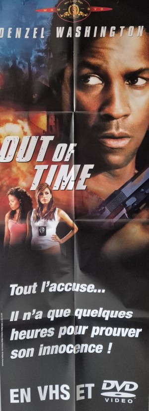Affiche officielle du film policier américain Out of Time réalisé par Carl Franklin en 2003